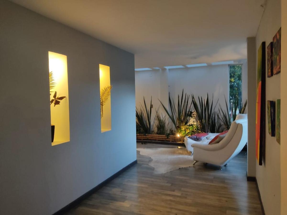 Вилла Amonita Casa Campestre, Via Tunja Paipa Экстерьер фото
